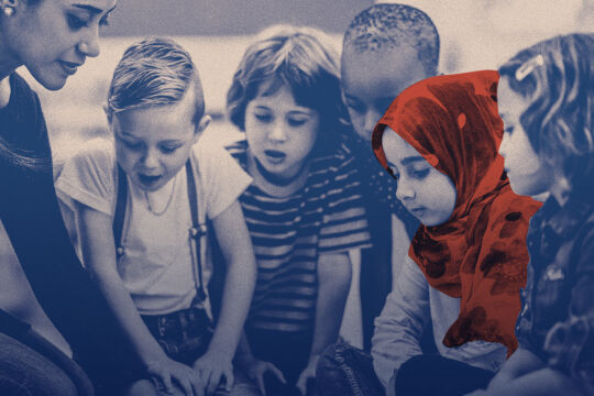 Kopftuch - © Foto: iStock / FatCamera (Bildbearbeitung: Rainer Messerklinger)