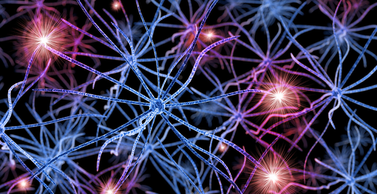 Gehirn Computer Nervenzellen - © Foto: iStock/ aydinozon