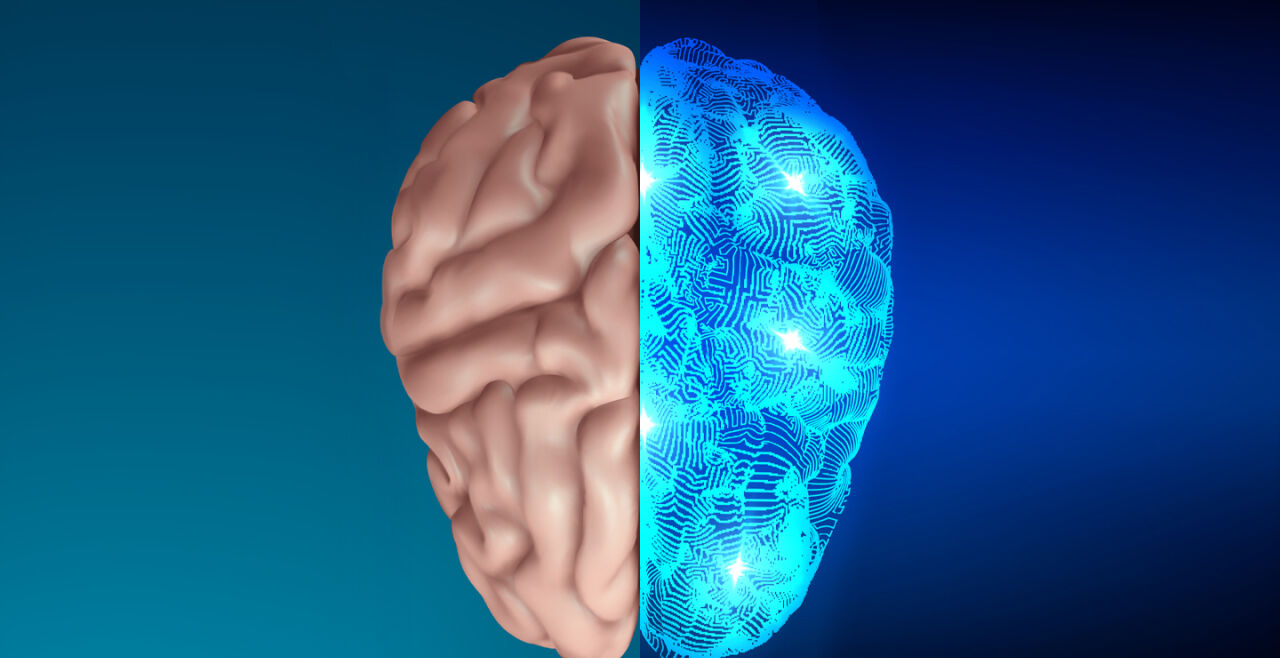 Gehirn Künstliche Intelligenz - © Bild: iStock w/ Alex Sholom
