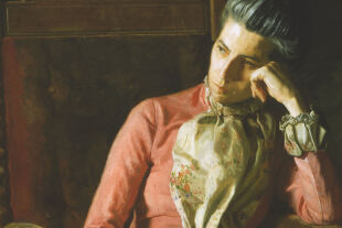 langeweile - © Bild: Thomas Eakins „Miss Amelia Van Buren“; ca. 1891; Öl auf Leinwand (Detail); Foto: IMAGO / Albumw