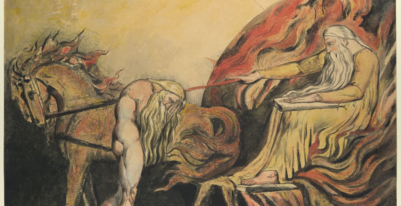 DP116401 - © Wiener Domverlag -  William Blake: Gottes Richtspruch über Adam (1795)
