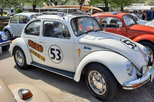 Herbie - das Emotionsauto schlechthin - Herbie, die Kino-VW-Käfer-Persönlichkeit mit Herz und Verstand, zeigt, dass für viele ein Auto nicht nur ein Auto ist. Auch die E-Mobilität versucht, auf diese emotionale Schiene zu setzen. - © Wolfgang Machreich