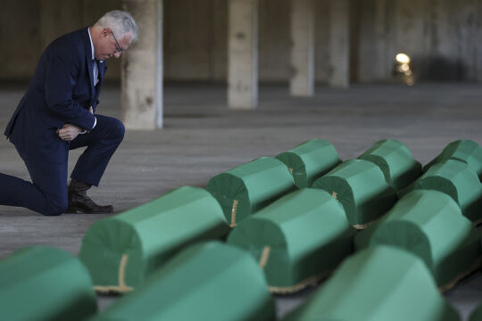 Srebrenica-28.Gedenktag - © Foto: picturedesk.com / AP / Armin Durgut