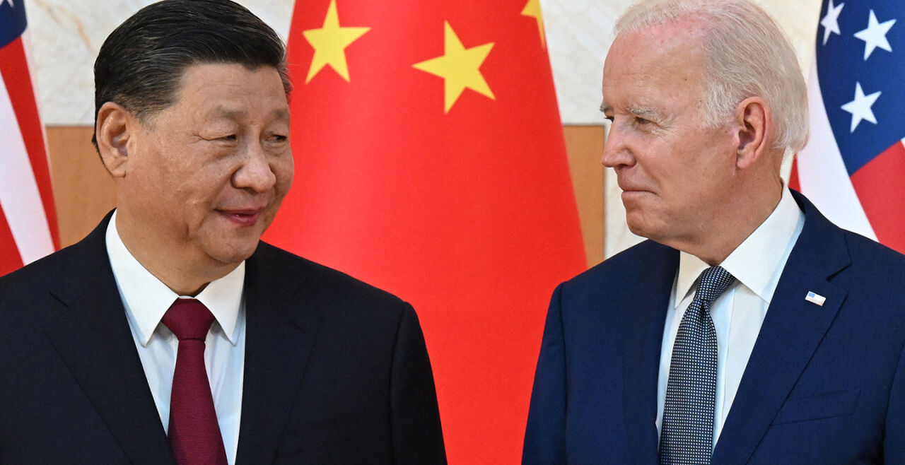 Gegner & Partner - „De-Risking“ prägt die USA-China-Beziehung. Beide Seiten versuchen die Risiken gegenseitiger Abhängigkeiten zu minimieren. - © APA / AFP / Saul Loeb