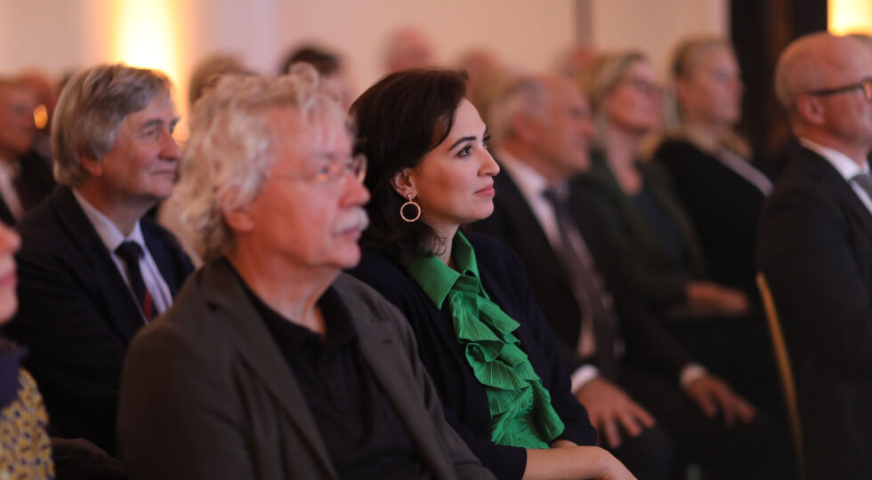 Fritz Csoklich Demokratiepreis 2023 - Justizministerin Alma Zadic (GRÜNE) - © Foto: Günther Peroutka