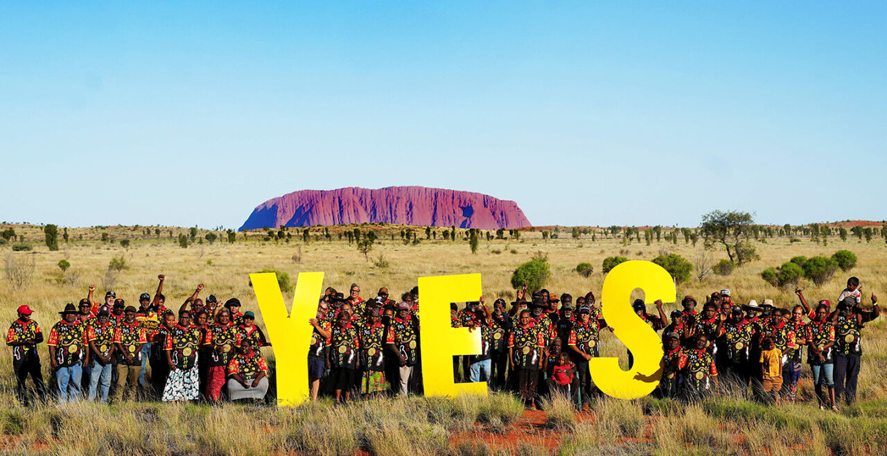 Aborigines Australien Uluru Referendum - © Foto: APA / AFP / Central Land Council / Tina Tilhard