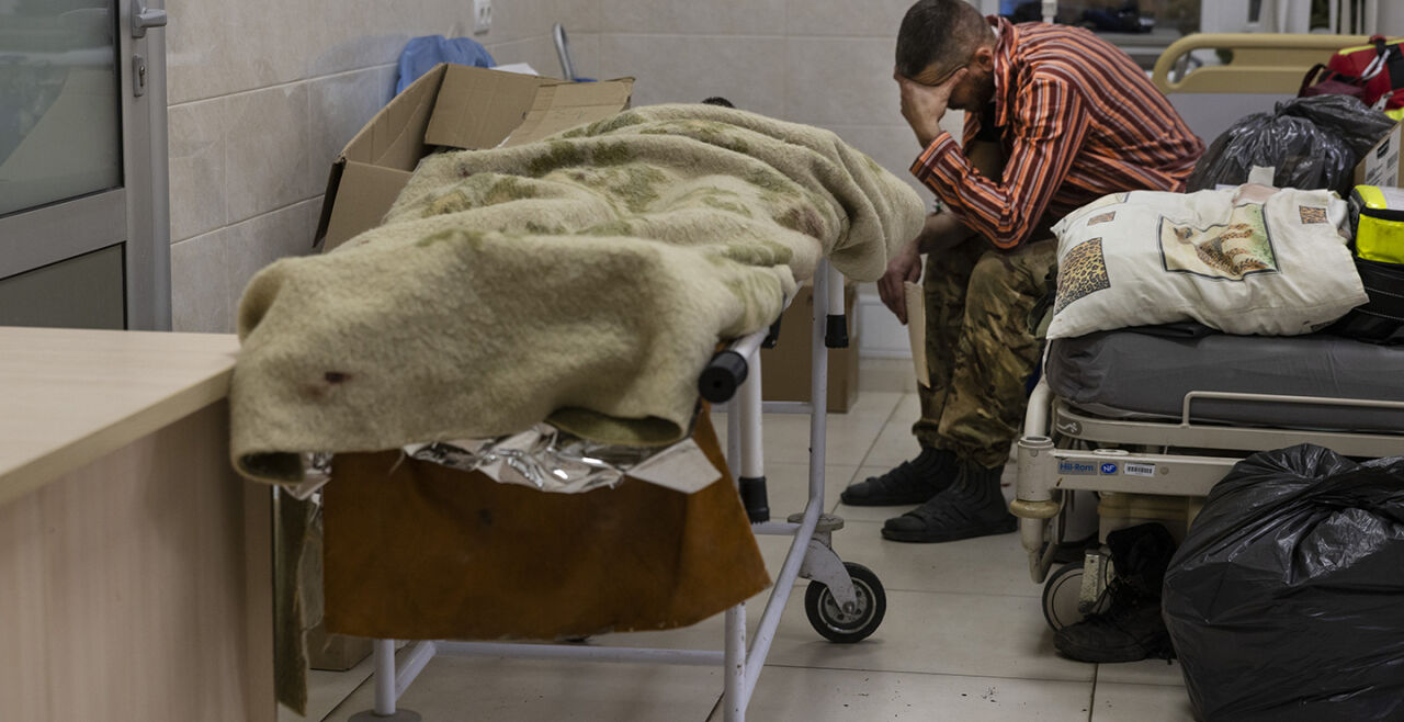 Trauma, verletzte Soldaten, Ukraine - © Foto: Getty Images / Paula Bronstein