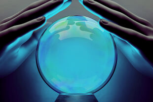 Glaskugel, Zukunft, Prognose, Vorhersage - © Illustration: iStock/M-A-U