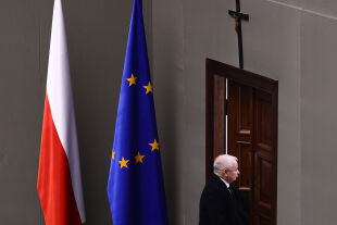 Jarosław Kaczyński - © Foto: Getty Images / NurPhoto / Jakub Porzycki