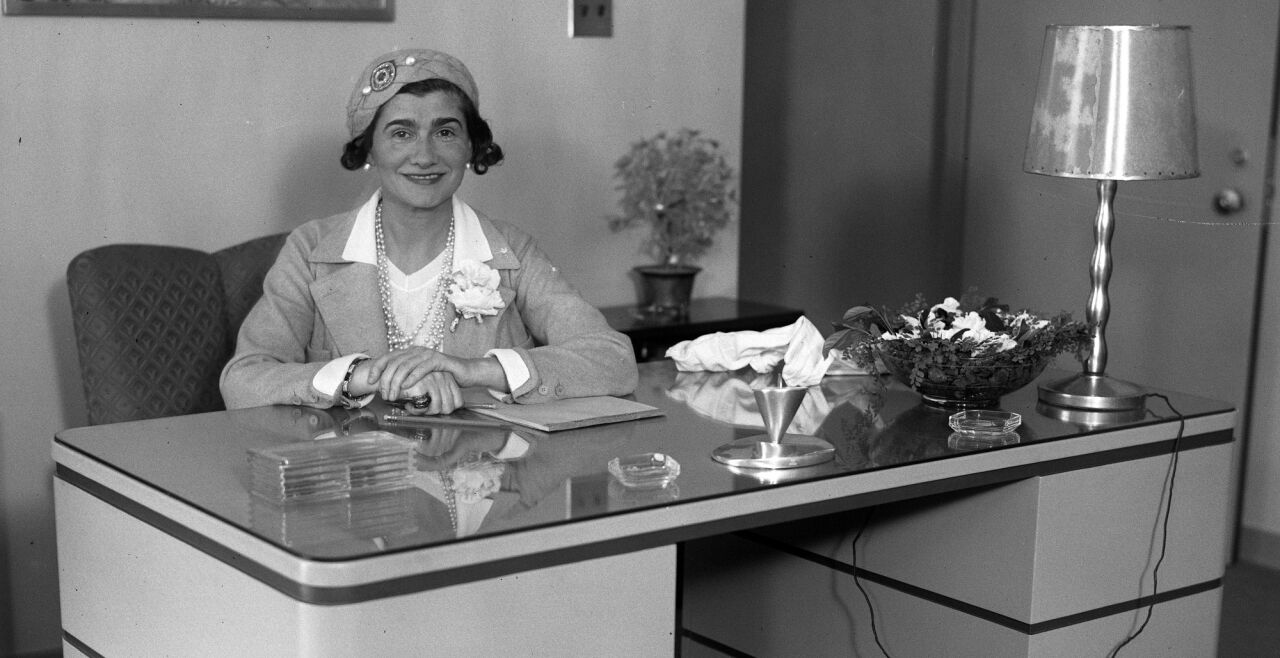 Coco Chanel in Los Angeles, 1931 - © Los Angeles Times, via Wikimedia Commons