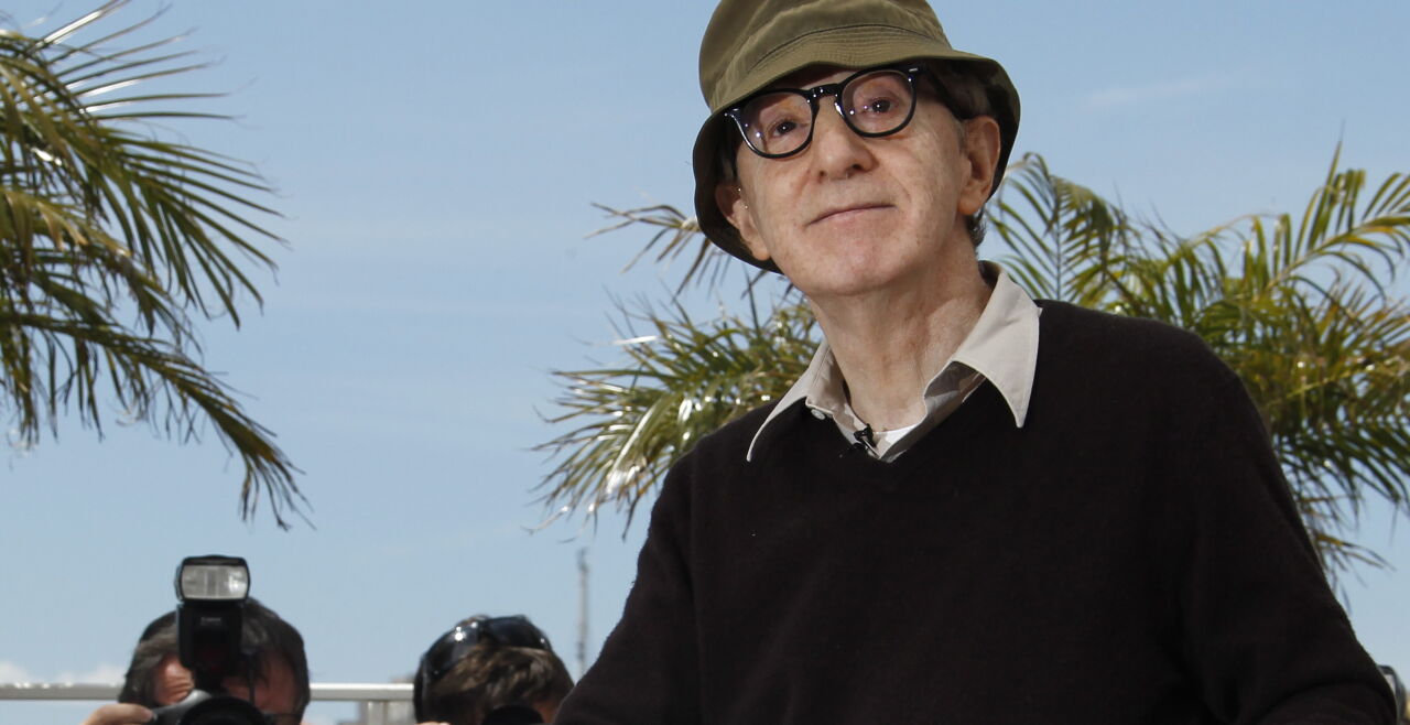 Woody Allen in Cannes - © EPA