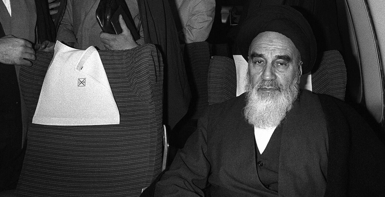 Iran, Khomeini, Mullah - © APA/AFP/Gabriel Duval
