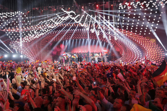 Eurovision Song Contest Wien 2015 Stadthalle - Der Eurovision Songcontest. - © APA / GEORG HOCHMUTH
