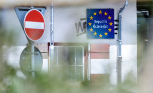 Grenze Österreich Oesterreich Migration.jpg - © APA / EXPA / JOHANN GRODER