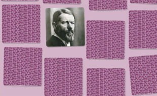 Max Weber Illustration - © Illustration: Rainer Messerklinger