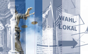 Sommer der Demokratie - © Collage: R M (unter Verwendung von Bildern von iStock/spastonov, /sasar, /JacobH, /Luftklick, / Ralf Geithe, /Alfonso Sangiao und /D-Keine)