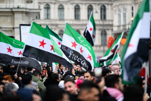 Syrien Umsturz Wien  - © FOTO: APA/MAX SLOVENCIK