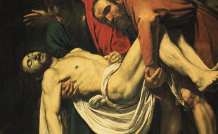 Die Grablegung Christi von Caravaggio - © picturedesk.com/akg-images (Ausschnitt)