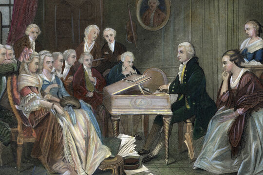 Mozart - © Foto: IMAGO / GRANGER Historical Picture Archive (Detail)