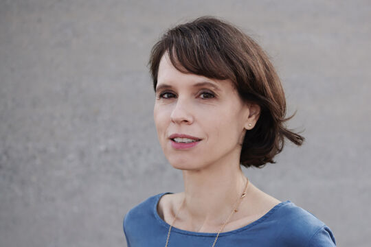 Barbara Bleisch, Sternstunde Philosophie, Philosophicum Lech - Eine Frau mit braunen Haaren - © Foto: kluka