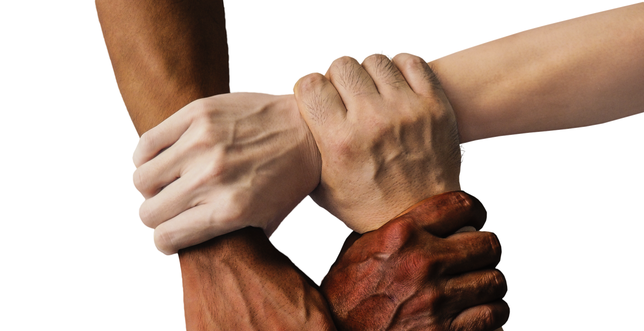 Hände Zusammenhalt - © truthseeker08 / Pixabay 