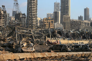 Beirut Explosion - © Foto: APA/AFP/STR
