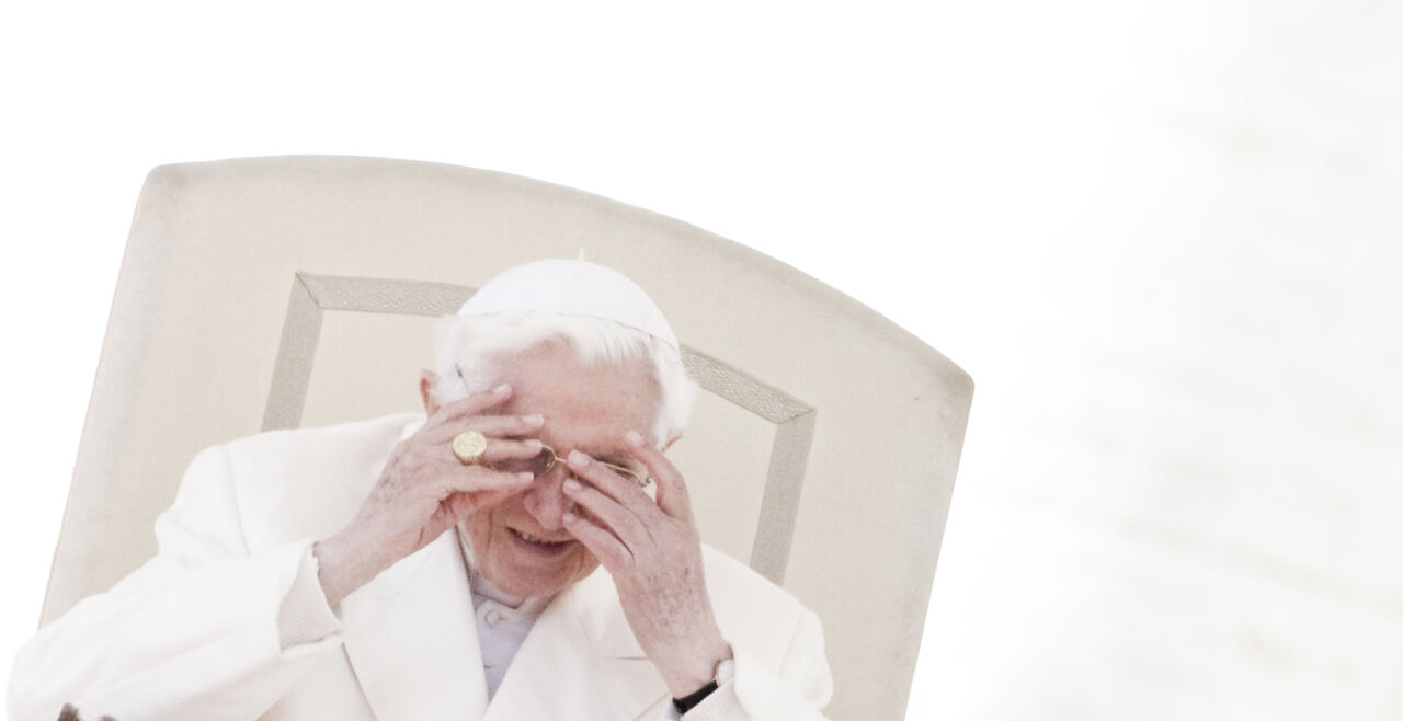 Papst Benedikt - © Foto: Getty Images / Alessandra Benedetti / Corbis 