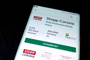 Stopp Corona App - © Foto: APA / Harald Schneider