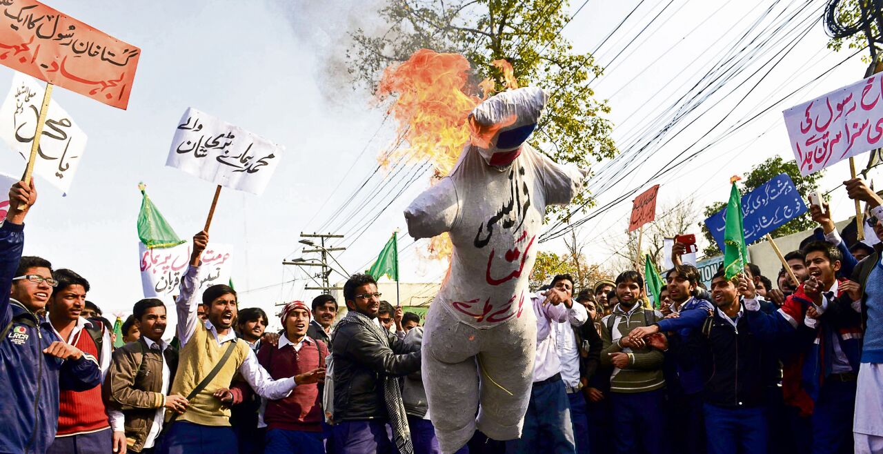 dschihadisten demo - © APA / AFP
