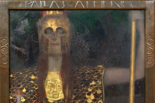 Pallas Athene von Gustav Klimt - © Foto:  © Wien Museum