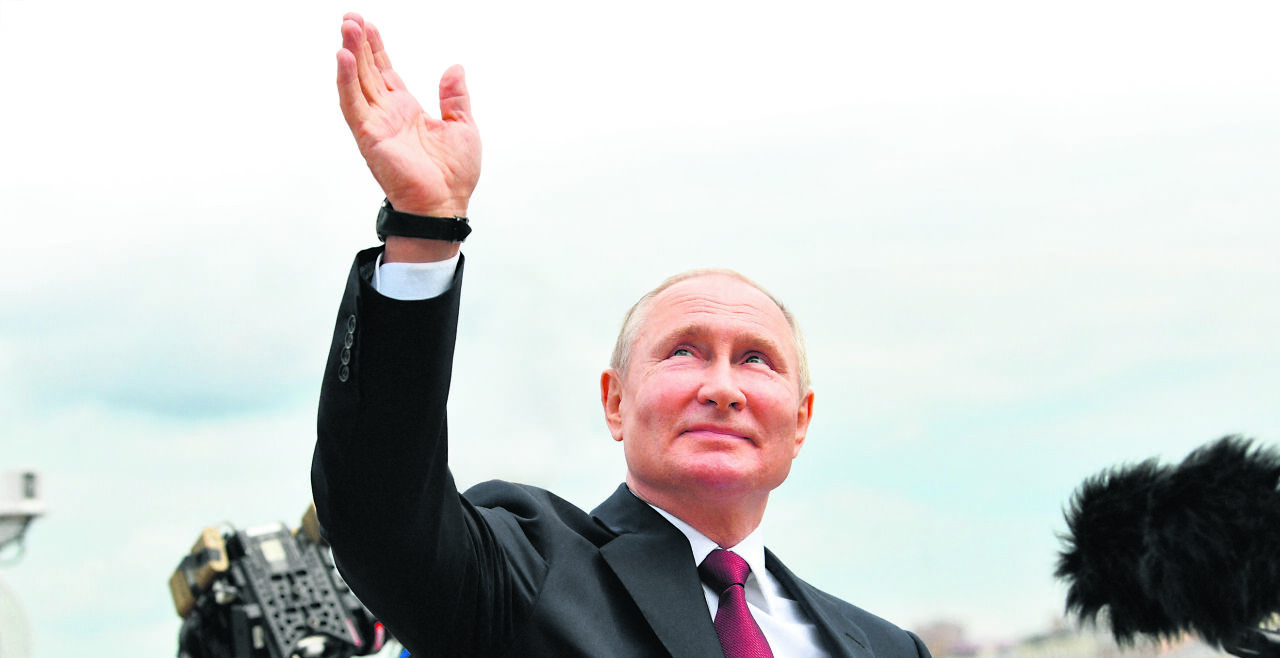 Putin beschwört die Einheit mit Belarus und der Ukraine. Zu offerieren hat er aber nur „autoritäre Stabilität“. - © APA / AFP / SPUTNIK / Alexey Nikolsky