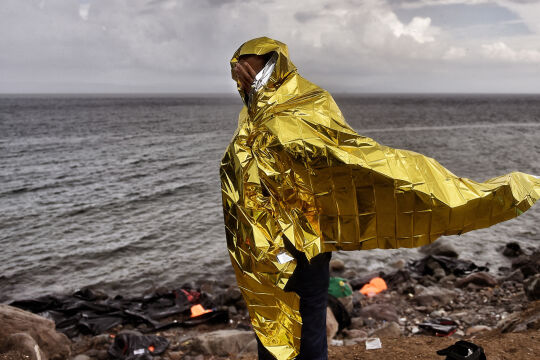 Flucht Küste - © Foto: AFP