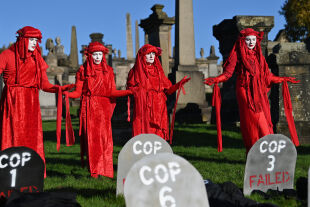 Demos Glasgow COP26 - © Foto: APA / AFP / Paul Ellis