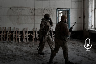 Podcast-Header_Ukraine - © Foto: APA / AFP / Sergei Supinsky