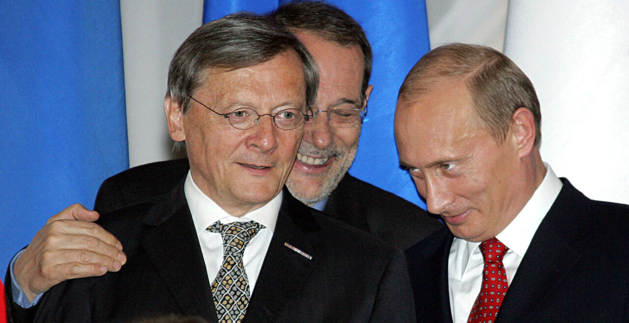 Schüssel und Putin - ©  AFP Photo / ITAR-TASS Pool / Presidential Press Service Vladimir Rodionov 