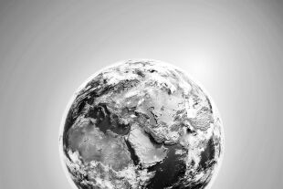 Welt unter Stacheldraht - © Collage: Rainer Messerklinger (unter Verwendung eines Bildes von iStock/ FrankRamspott bzw.  iStock/Evgenii_Bobrov)
