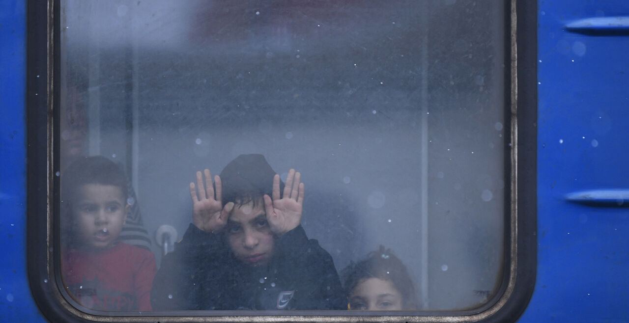 Kinder auf der Flucht  - © Foto: APA/AFP/Daniel Leal