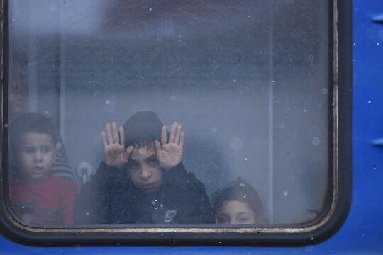 Kinder auf der Flucht  - © Foto: APA/AFP/Daniel Leal