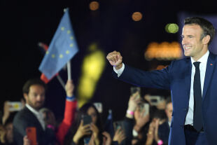 Macron - ©  Foto: APA / AFP / Bertrand Guay