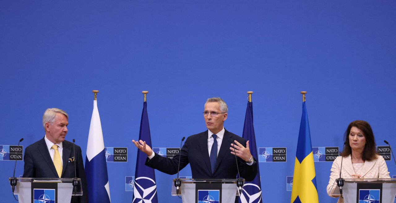 NATO-Norderweiterung - © APA / AFP / Kenzo Tribouillard