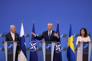 NATO-Norderweiterung - © APA / AFP / Kenzo Tribouillard