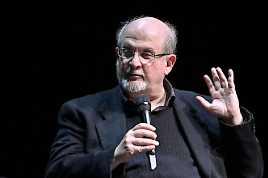 Salman Rushdie - © FOTO: APA/HERBERT NEUBAUER