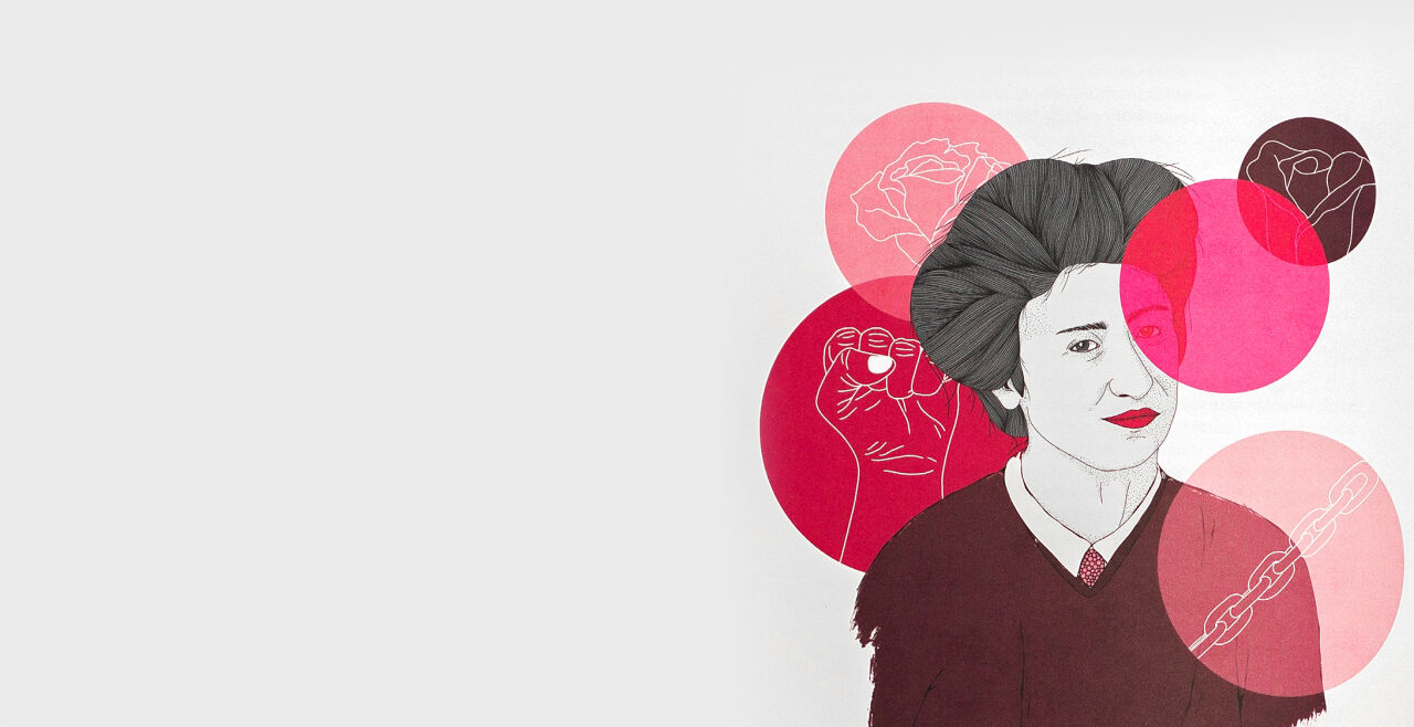 Rosa Luxemburg - © Illustration: Raffaela Schöbitz;